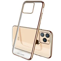 TPU чехол G-Case Shiny Series для Apple iPhone 11 Pro Max (6.5") Золотой