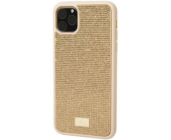 TPU чехол Bling World Grainy Diamonds для Apple iPhone 11 Pro Max (6.5") Золотой