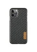 Карбоновая накладка G-Case Dark series для Apple iPhone 11 Pro Max (6.5") Черный