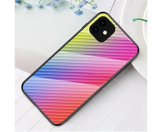 TPU+Glass чехол Twist для Apple iPhone 11 Pro Max (6.5") Сиреневый