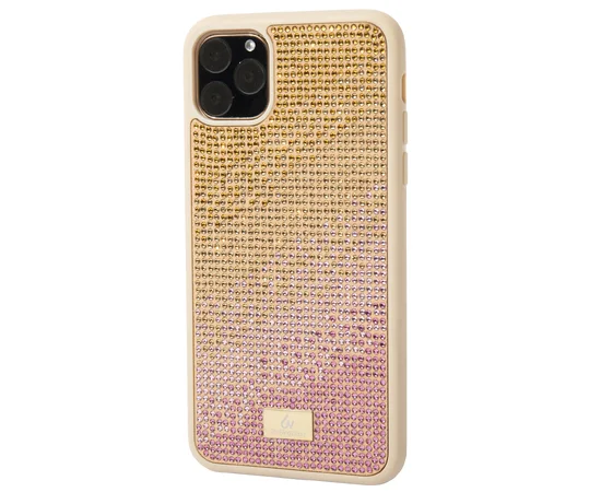 TPU чехол Bling World Rainbown Design для Apple iPhone 11 Pro Max (6.5") Золотой