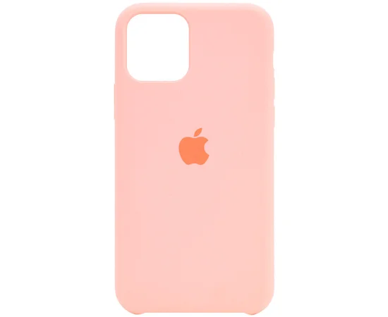 Чехол Silicone Case (AA) для Apple iPhone 11 Pro Max (6.5") Розовый / Light Flamingo