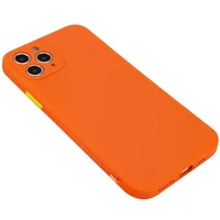 Чехол TPU Square Full Camera для Apple iPhone 11 Pro Max (6.5") Оранжевый