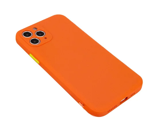 Чехол TPU Square Full Camera для Apple iPhone 11 Pro Max (6.5") Оранжевый
