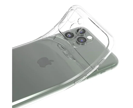 TPU чехол Ultrathin Soft Cover для Apple iPhone 11 Pro Max (6.5") Прозрачный