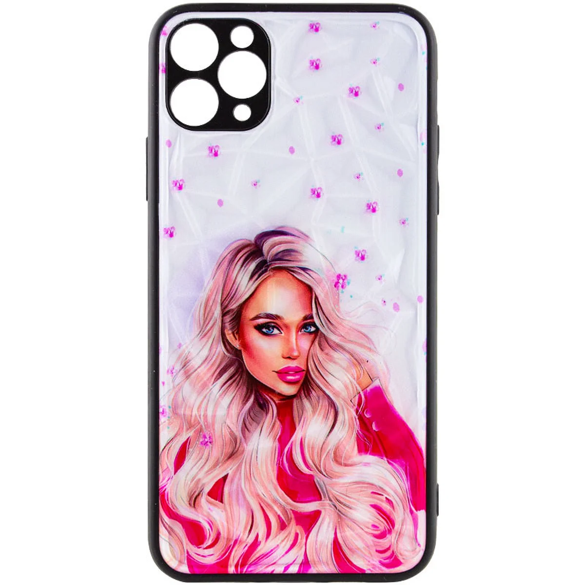 TPU+PC чехол Prisma Ladies для Apple iPhone 11 Pro Max (6.5") Pink