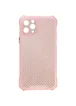Чохол TPU Ease Carbon для Apple iPhone 11 Pro Max (6.5") Рожевий / Прозорий