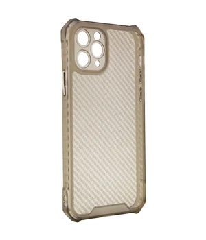 Чехол TPU Ease Carbon color series для Apple iPhone 11 Pro Max (6.5") Черный / Прозрачный