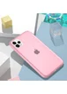 Силиконовый матовый полупрозрачный чехол для Apple iPhone 11 Pro Max (6.5") Розовый / Pink