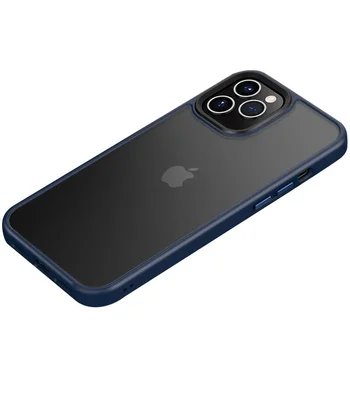 TPU + PC чохол Metal Buttons для Apple iPhone 11 Pro Max (6.5 ") Синій