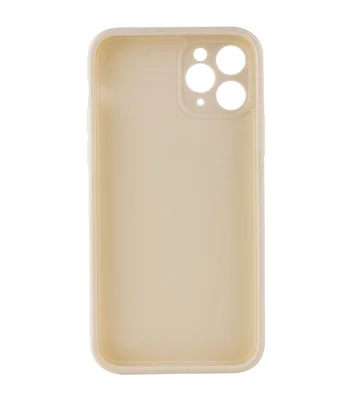 Силіконовий чохол Candy Full Camera для Apple iPhone 11 Pro Max (6.5 ") Бежевий / Antigue White