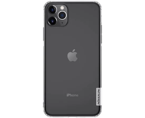 TPU чехол Nillkin Nature Series для Apple iPhone 11 Pro Max (6.5") Бесцветный (прозрачный)