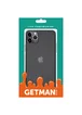 TPU чехол GETMAN Transparent 1,0 mm для Apple iPhone 11 Pro Max (6.5") Прозрачный / Transparent