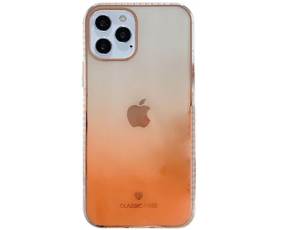 TPU + Glass чохол Aurora Classic для Apple iPhone 11 Pro Max (6.5 ") Помаранчевий