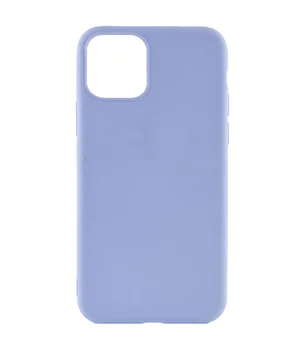 Силиконовый чехол Candy для Apple iPhone 11 Pro Max (6.5") Голубой / Lilac Blue