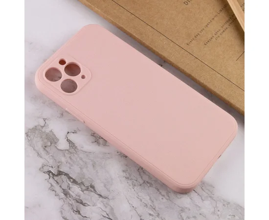 Силіконовий чохол Candy Full Camera для Apple iPhone 11 Pro Max (6.5 ") Рожевий / Pink Sand