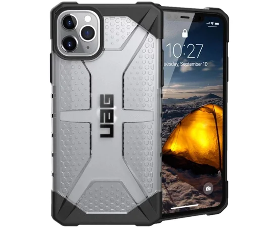 Ударопрочный чехол UAG Plasma для Apple iPhone 11 Pro Max (6.5") Бесцветный