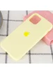 Чехол Silicone case (A) (с закрытым низом) для Apple iPhone 11 Pro Max (6.5") Желтый / Mellow Yellow