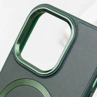 Кожаный чехол SnapCase with MagSafe для Apple iPhone 11 Pro Max (6.5") Green