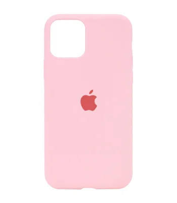 Чохол Silicone Case Full Protective (AA) Apple iPhone 11 Pro Max (6.5") Рожевий / Peach