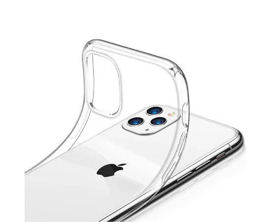 TPU чехол Epic Transparent 1,0mm для Apple iPhone 11 Pro Max (6.5") Бесцветный (прозрачный)