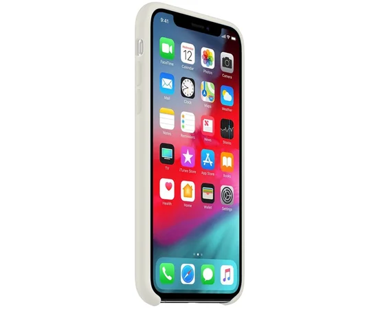 Чехол Silicone case (A) для Apple iPhone 11 Pro Max (6.5") Бежевый / Antigue White
