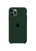 Чехол Silicone Case (AA) для Apple iPhone 11 Pro Max (6.5") Зеленый / Forest green