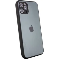 TPU+Glass чохол Matte Candy Full camera для Apple iPhone 11 Pro Max (6.5") Зелений