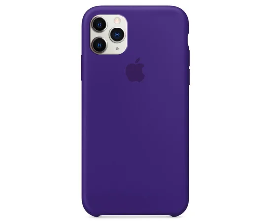 Чехол Silicone case (A) для Apple iPhone 11 Pro Max (6.5") Фиолетовый / Ultra Violet