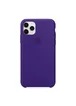Чехол Silicone case (A) для Apple iPhone 11 Pro Max (6.5") Фиолетовый / Ultra Violet