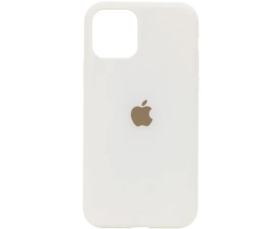 Чехол Silicone Case Full Protective (AA) для Apple iPhone 11 Pro Max (6.5") Бежевый / Creamy