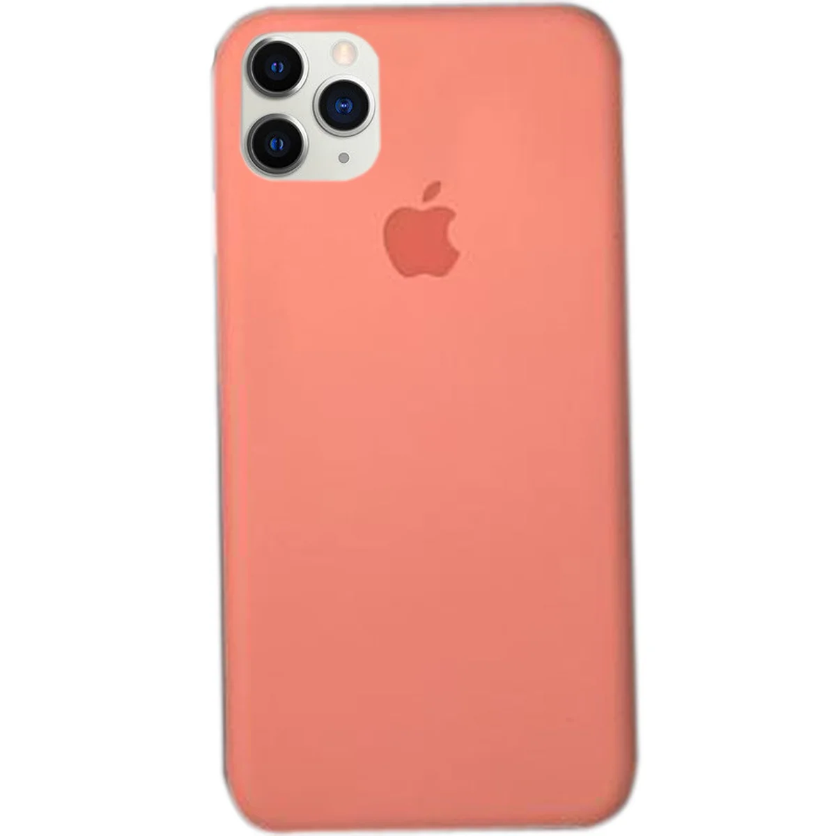 Чохол Silicone case (A) (з закритим низом) для Apple iPhone 11 Pro Max (6.5 ") Рожевий / Flamingo
