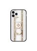 TPU+Glass чехол TYBOMB Bling Line для Apple iPhone 11 Pro Max (6.5") white