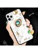 TPU+Glass чехол TYBOMB Cloud Atlas для Apple iPhone 11 Pro Max (6.5") white