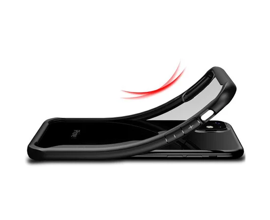 TPU+PC чехол iPaky Luckcool Series для Apple iPhone 11 Pro Max (6.5") Черный