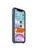 Чехол Silicone case (AAA) для Apple iPhone 11 Pro Max (6.5") Синий / Linen Blue