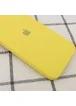 Чехол Silicone Case Square Full Camera Protective (AA) для Apple iPhone 11 Pro Max (6.5") Желтый / Canary Yellow