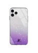 TPU+Glass чехол Swarovski для Apple iPhone 11 Pro Max (6.5") Фиолетовый