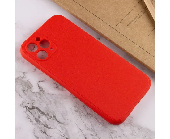 Силіконовий чохол Candy Full Camera для Apple iPhone 11 Pro Max (6.5 ") Червоний / Red