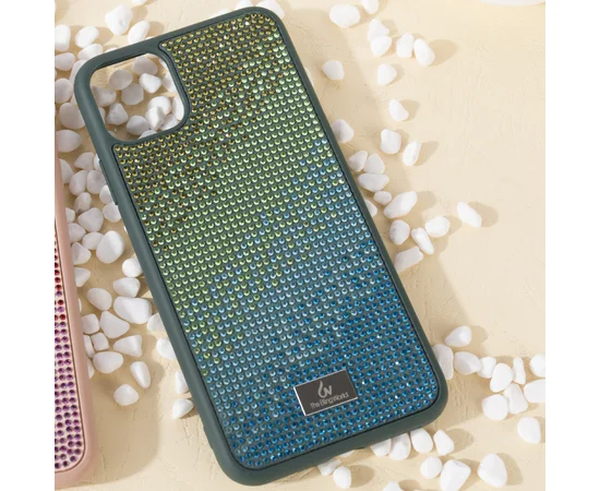 TPU чехол Bling World Rainbown Design для Apple iPhone 11 Pro Max (6.5") Зеленый