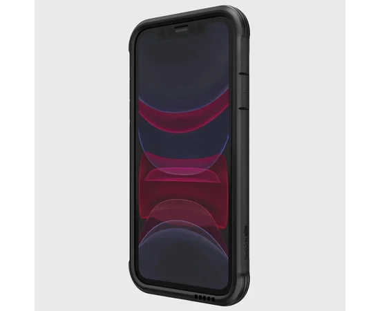 Чехол Defense Shield Series (TPU+Metal+PC) для Apple iPhone 11 Pro Max (6.5") Черный