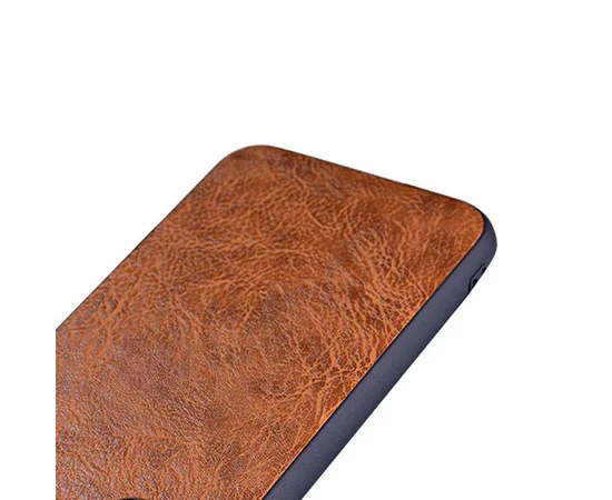 Кожаный чехол PU Retro classic для Apple iPhone 11 Pro Max (6.5") Коричневый