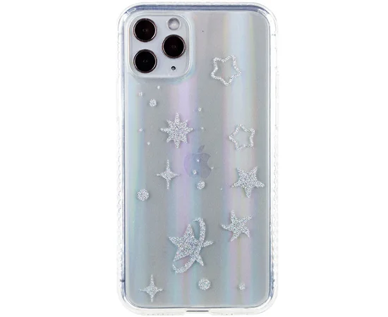 TPU + Glass чохол Aurora Space для Apple iPhone 11 Pro Max (6.5 ") Зірки