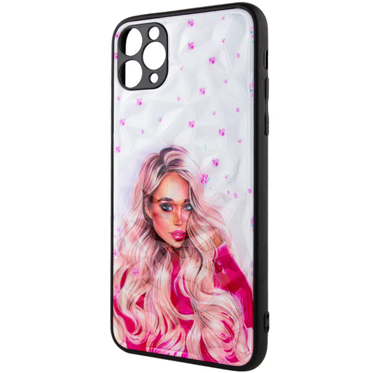 TPU+PC чехол Prisma Ladies для Apple iPhone 11 Pro Max (6.5") Pink
