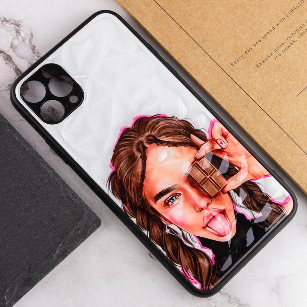 TPU+PC чехол Prisma Ladies для Apple iPhone 11 Pro Max (6.5") Chocolate