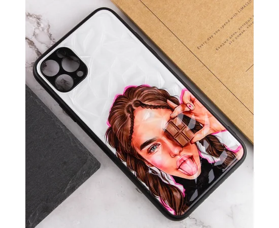 TPU+PC чехол Prisma Ladies для Apple iPhone 11 Pro Max (6.5") Chocolate