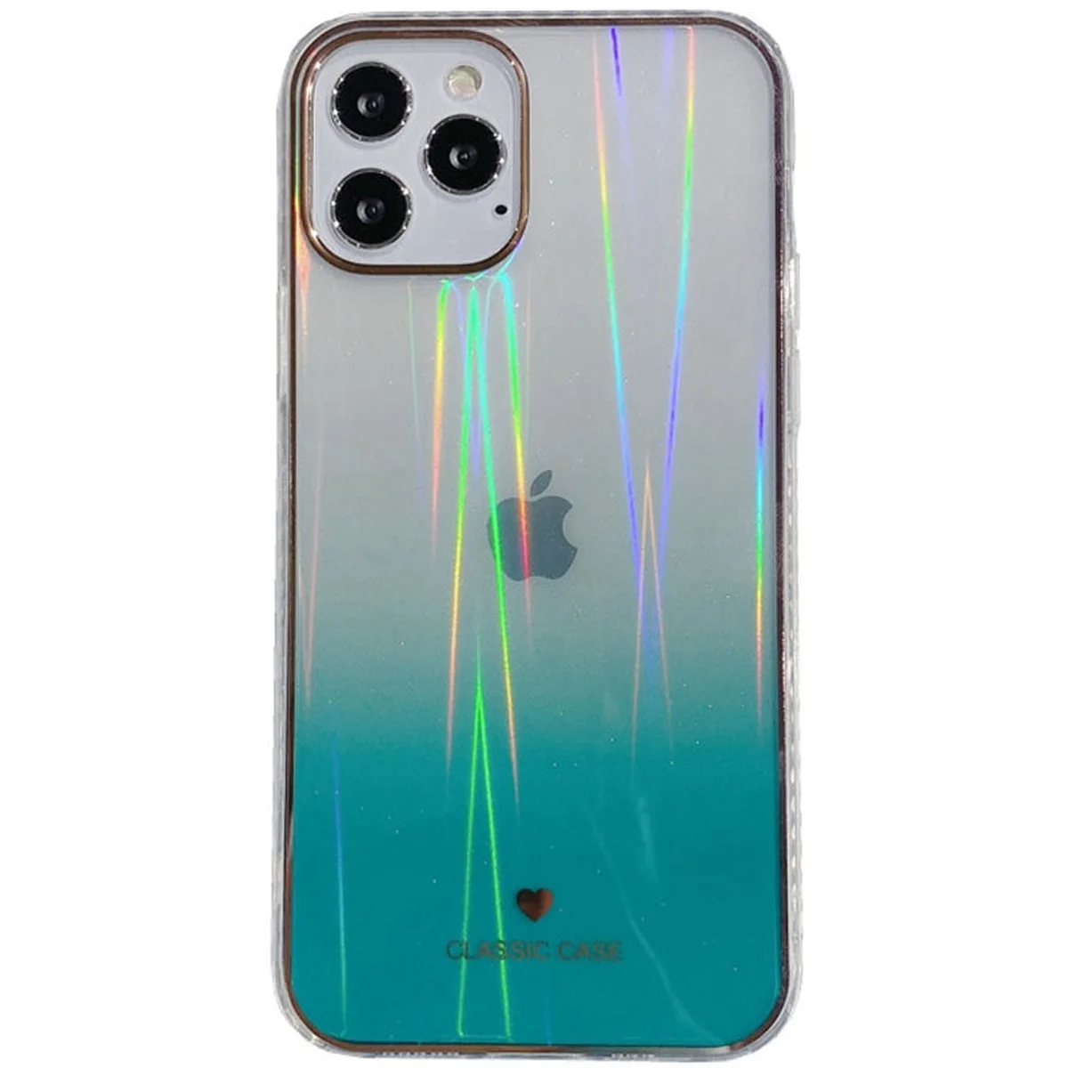 TPU + Glass чохол Aurora Classic для Apple iPhone 11 Pro Max (6.5 ") Зелений