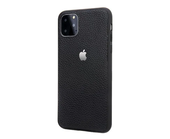 Кожаная накладка Classic series для Apple iPhone 11 Pro Max (6.5") Черный