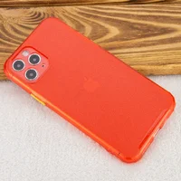 TPU чехол Сolor matte для Apple iPhone 11 Pro Max (6.5") Красный
