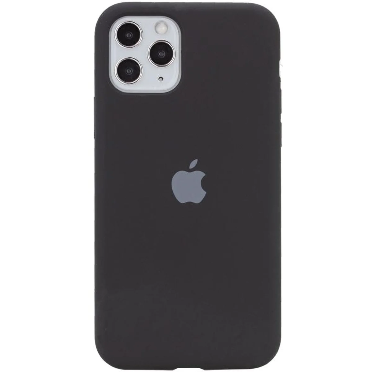 Чехол Silicone Case Full Protective (AA) для Apple iPhone 11 Pro Max (6.5") Черный / Black